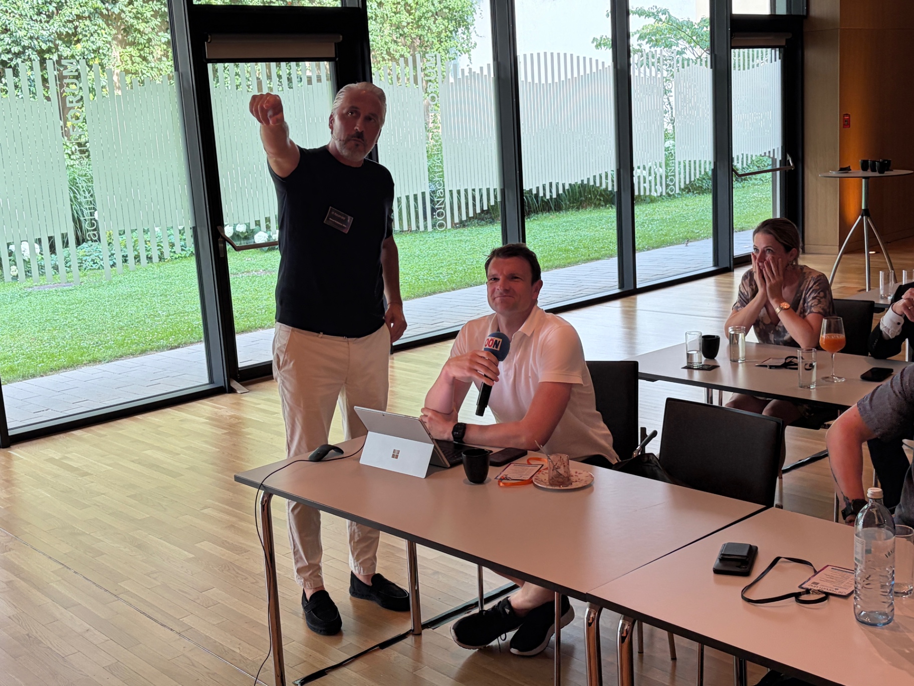 Organisationsteam beim Event