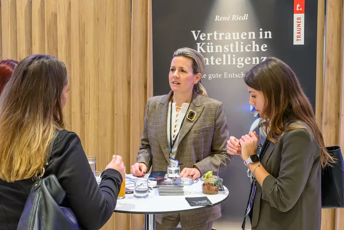 Austausch in der Pause