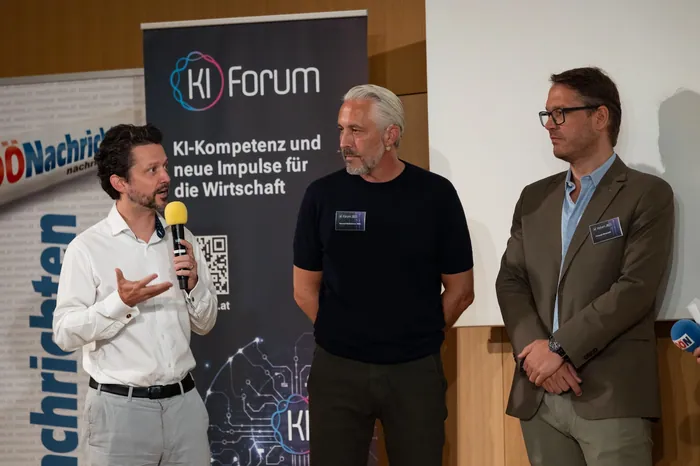 Expert interview session at KI-Forum