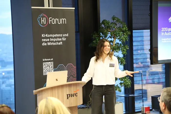 Check-in beim KI-Forum